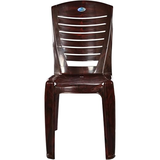 Nilkamal Plastic Chair Weather Brown