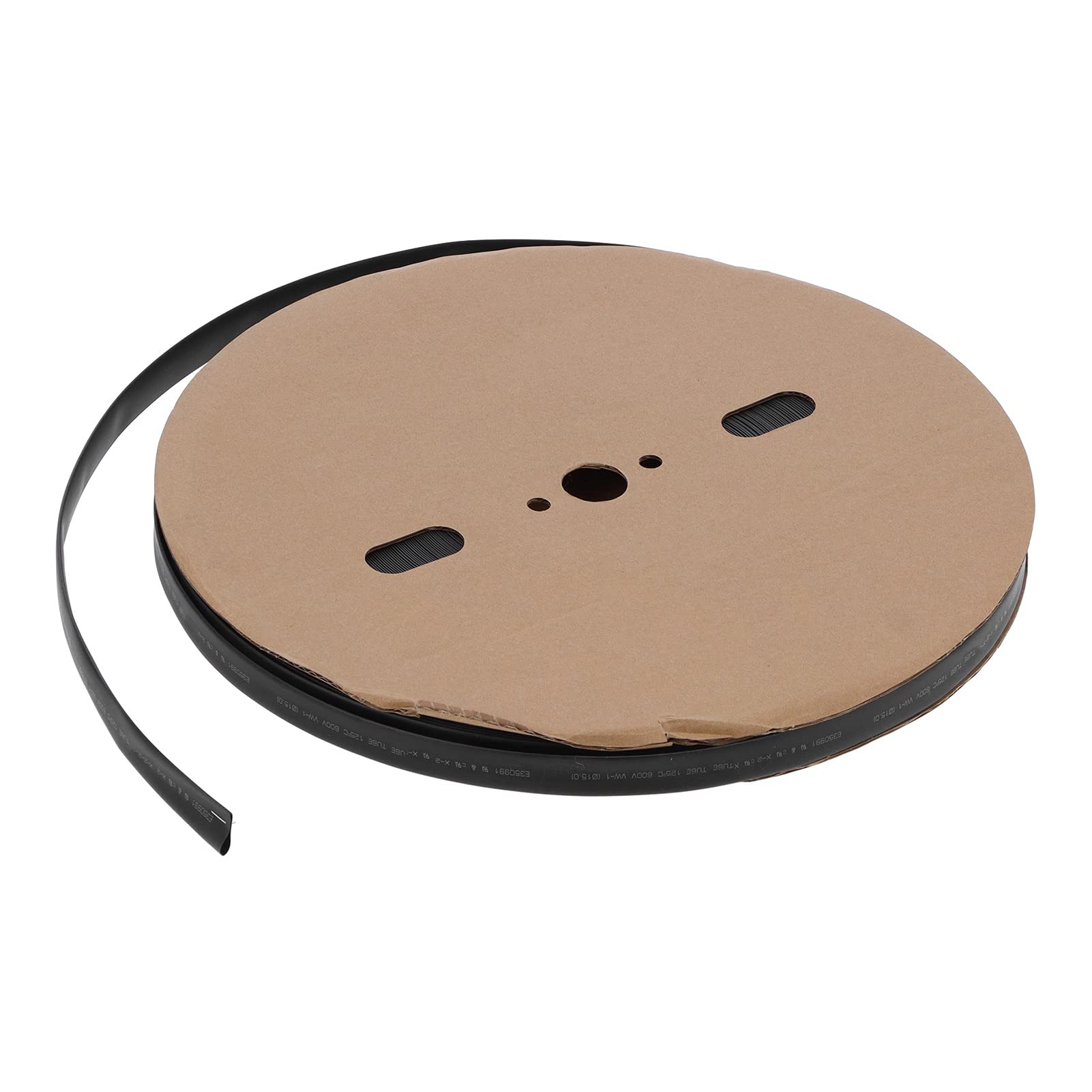 Funda termorretráctil de 15 mm - Tubo de Pared Simple de poliolefina de 100 m para protección de Cables eléctricos Envoltura de Aislamiento Los Cables se Encoge a 7,5 mm