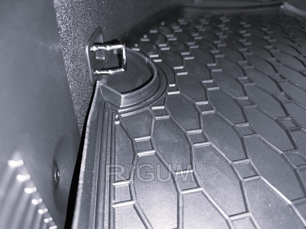 Gummi+Kofferraum Set kompatibel mit Kia Proceed mit Subwoofer