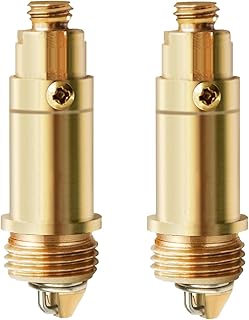 2PCS Replacement Sink Basin Bath Waste Click Clack Basin Pop Up Click Clack Brass Plug Bolt Brass Plug Bolt Pop Up Plug for Basins Basin Drain Stopper Pop Up Sink Plugs Pop Up Sink Plug Parts