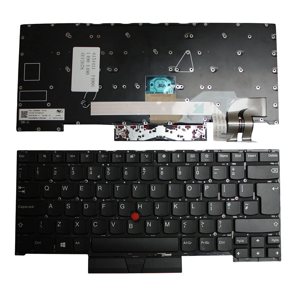 Clavier ThinkPad E490 défectueux ? Changez pour ce modèle Power4Laptops à aiguille - 2