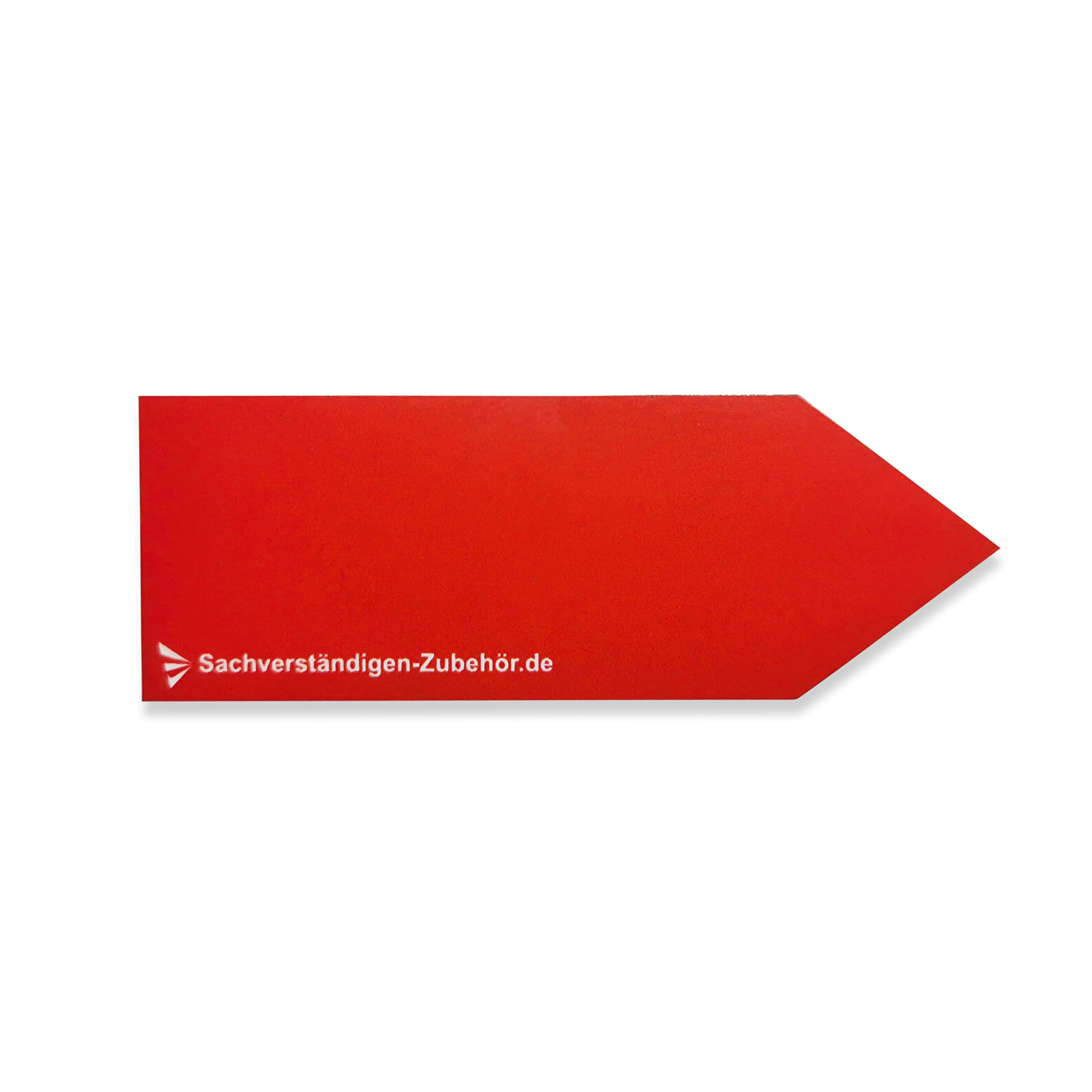 Produktbild von Sachverständigen-Zubehör Magnetstreifen – 2er Set, 140x60 Mm, Rot – Für Fahrzeugdokumentation, Whiteboards & Maßstab