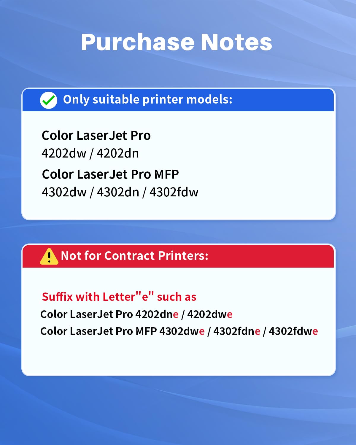 INK4U 220X Cartuccia Toner (Chip Recente, Alta Capacità) Compatibili per HP 220A 220X Toner con Color Laserjet Pro 4202dn 4302fdn MFP 4302dw 4302fdw 4202dw 4202dn 4302fdn (W2200X W2201X W2202X W2203X)