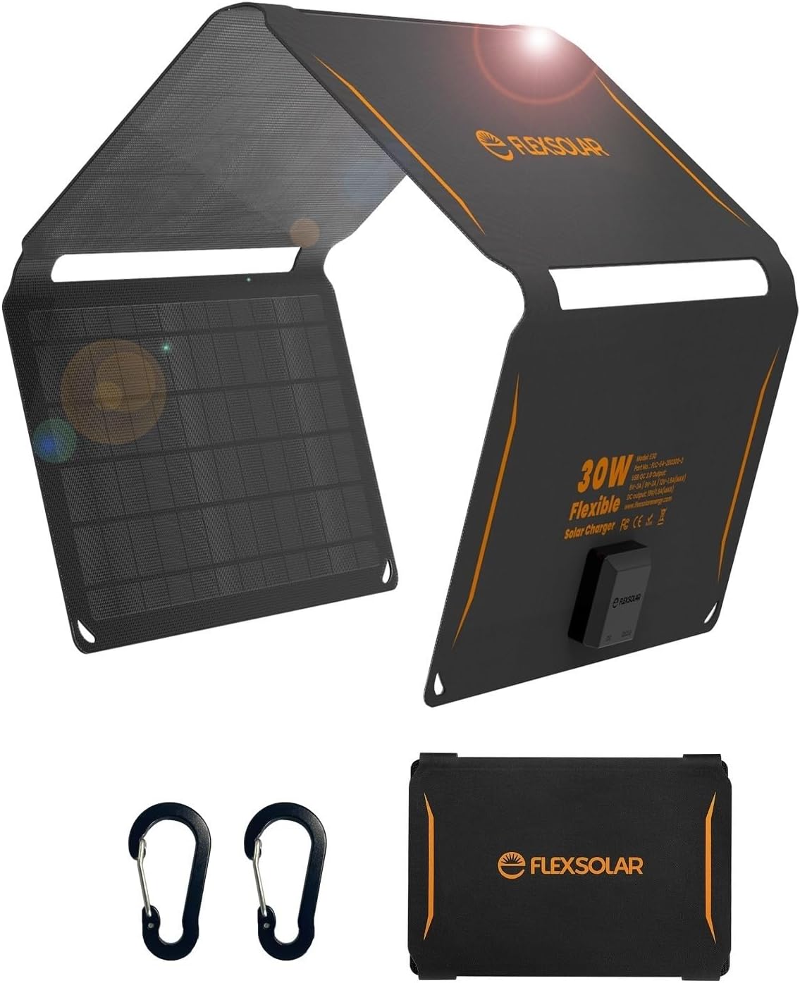 30W Portable Solar Panel