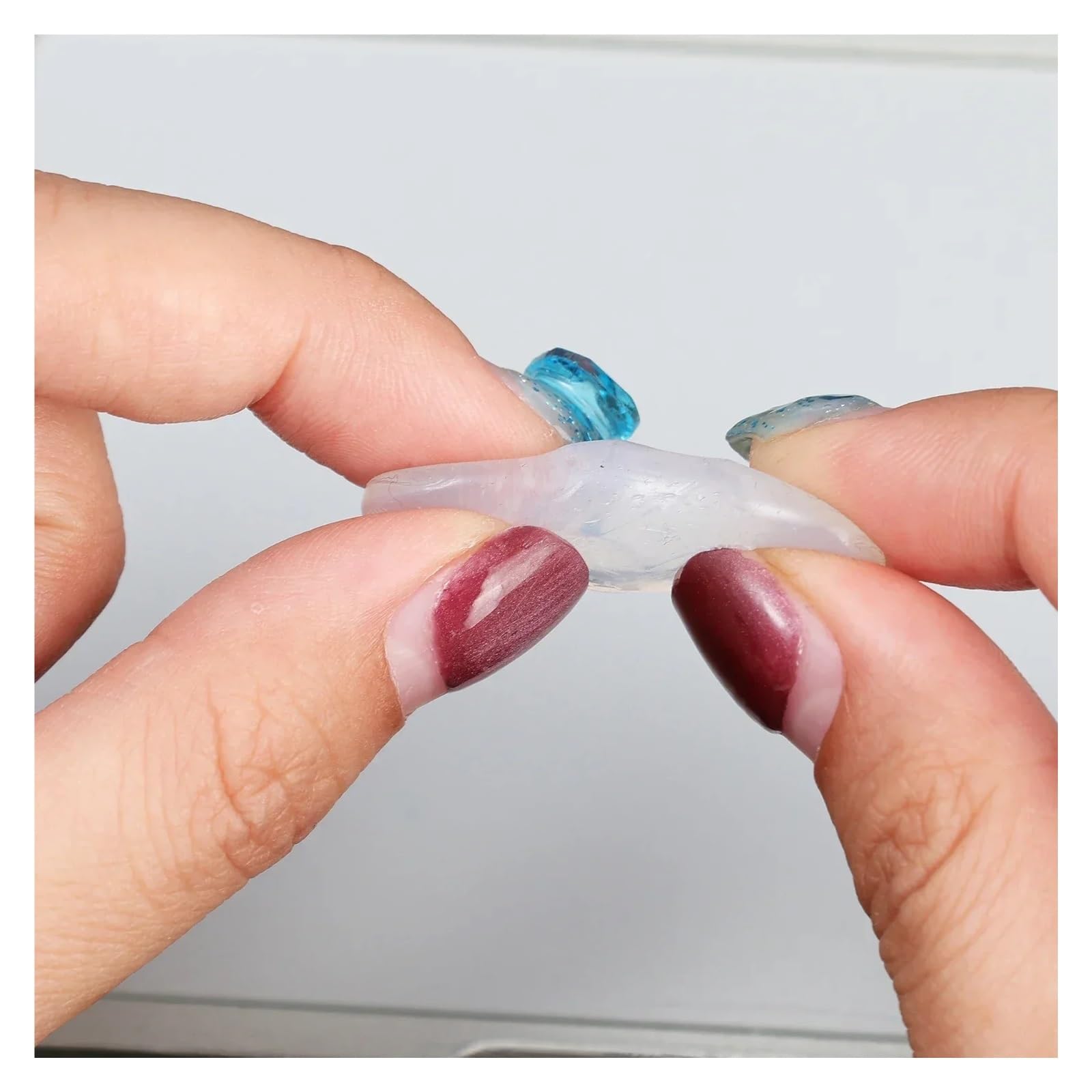 Tapones Oidos Cera de silicona, gel reutilizable con cancelación ruido, resistente al agua, ideal for dormir, volar y nadar(4 Box(24pcs)-Gel)