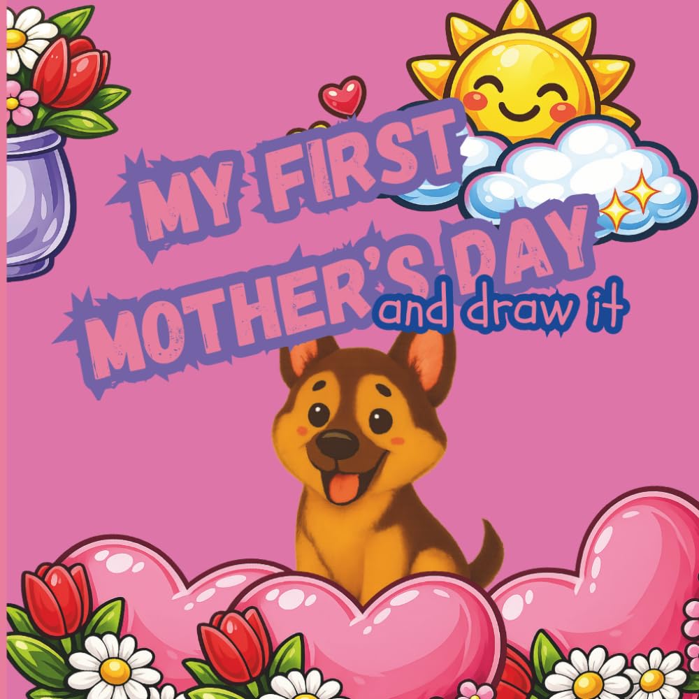 My First Mother's Day - A Festive Coloring Book for Toddlers: My First Series
