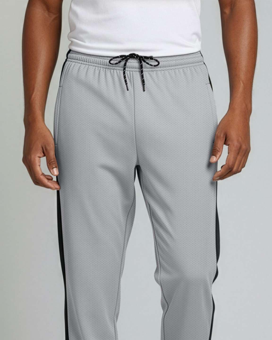 Real Essentials 3 Pack: Men's Mesh Jogger | Athletic Sweatpants with Pockets | Active Track Gym Workout Pant (Big & Tall) - Image 3