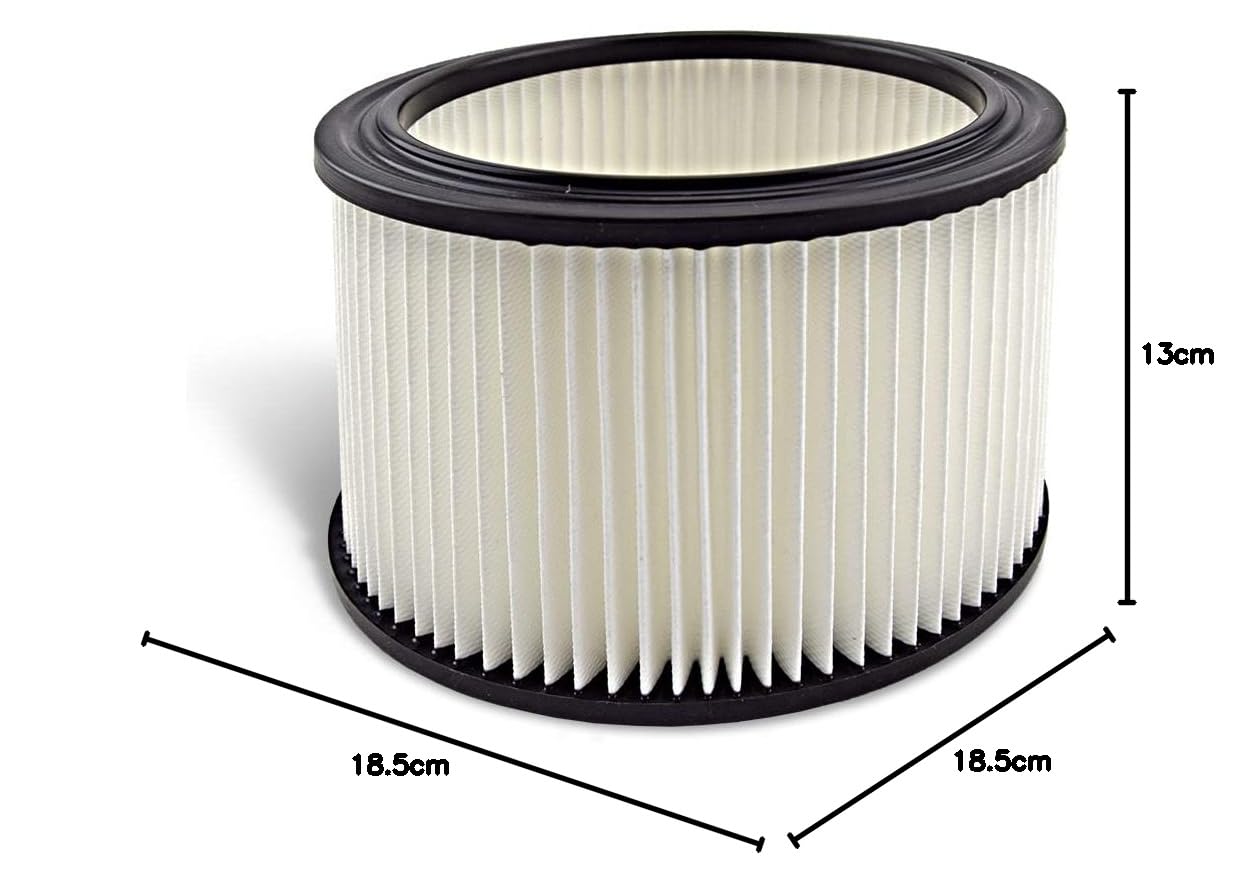MisterVac 10 Sacchetti Per Aspirapolvere Compatibili Con Mirka INDUSTRIE-STAUBSAUGER 915 M/L, Carta Speciale