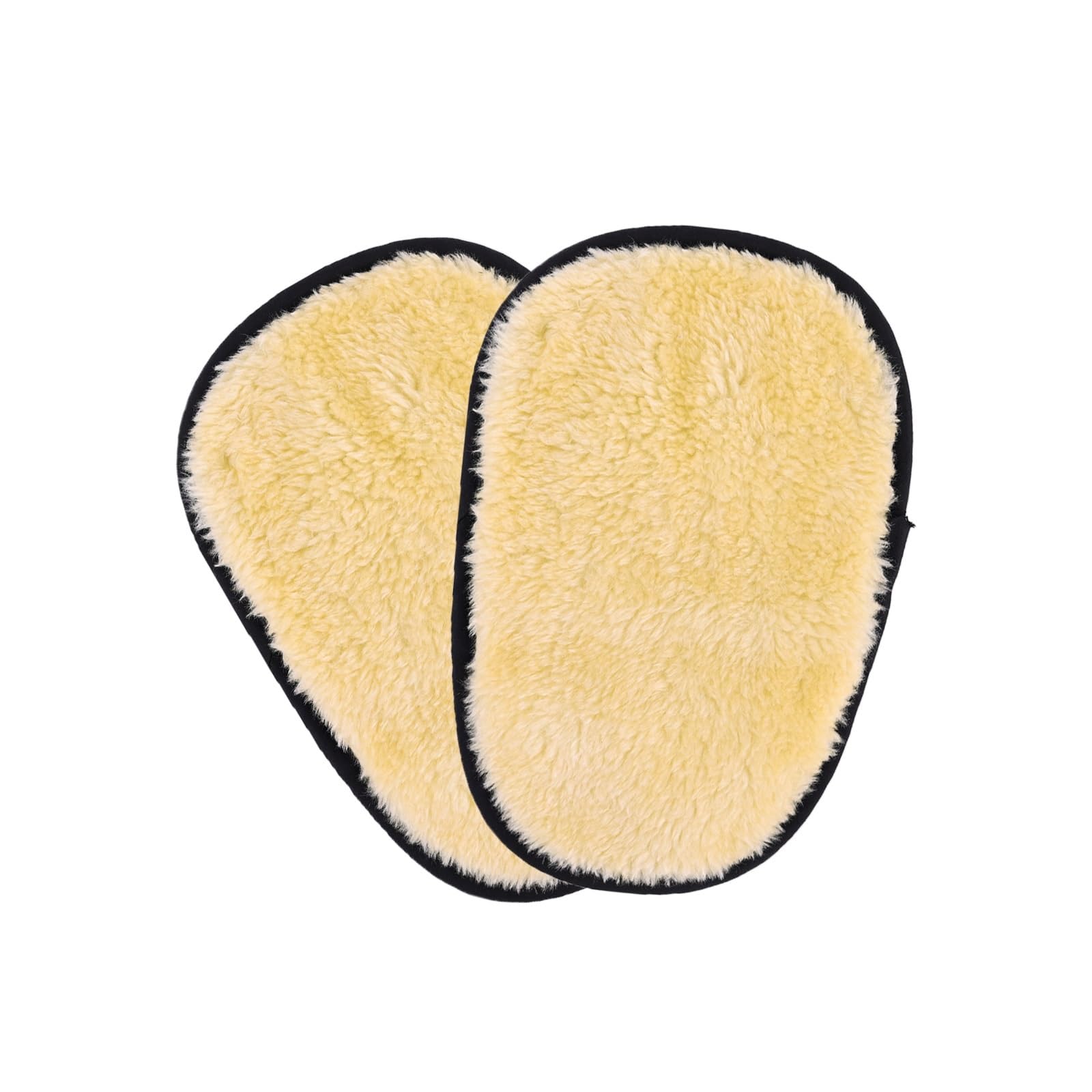 WWYYZAYC Wool Wash Mitt – Ultra-Soft, Breathable Car Detailing Glove For Non-Scratches Washing & Polishing(2PC yellow)