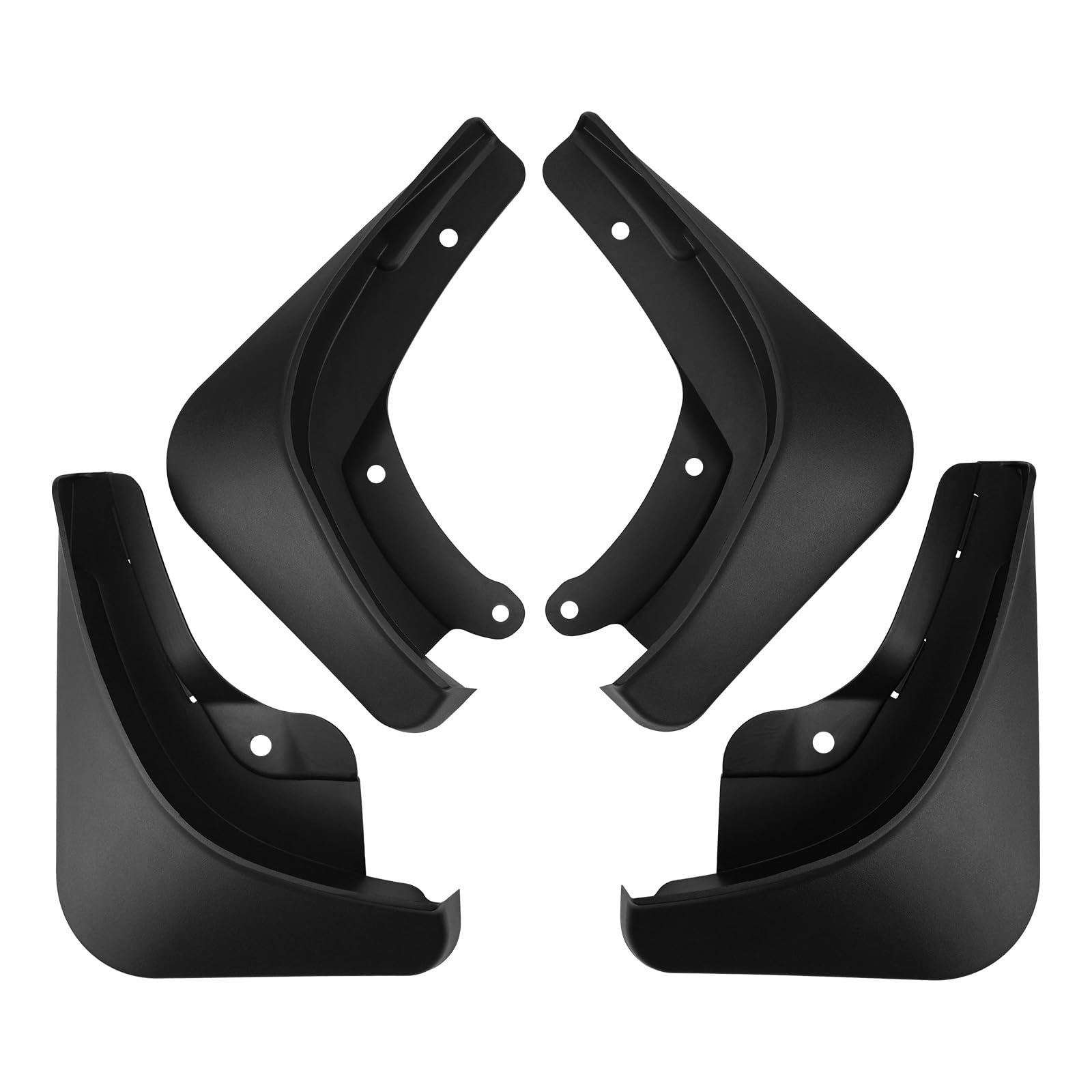 GVDXWLI 4 Pcs Car Mudguard Mud Flaps for Tesla Model 3 2024-2025, Splashproof Front Rear Car Fenders No Drilling Wheel Baffle Protection Accessories