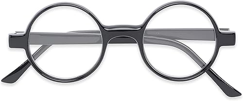 Miniatura 5 de The Cambridge Iris Style - Gafas de lectura redondas, lectores totalmente redondos, tortuga negra y marrón