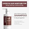 Karseell Moisturizing Shampoo Maca essence Sulphate Free Deep Nourishing Shampoo for Dry and Damaged Hair 500ml