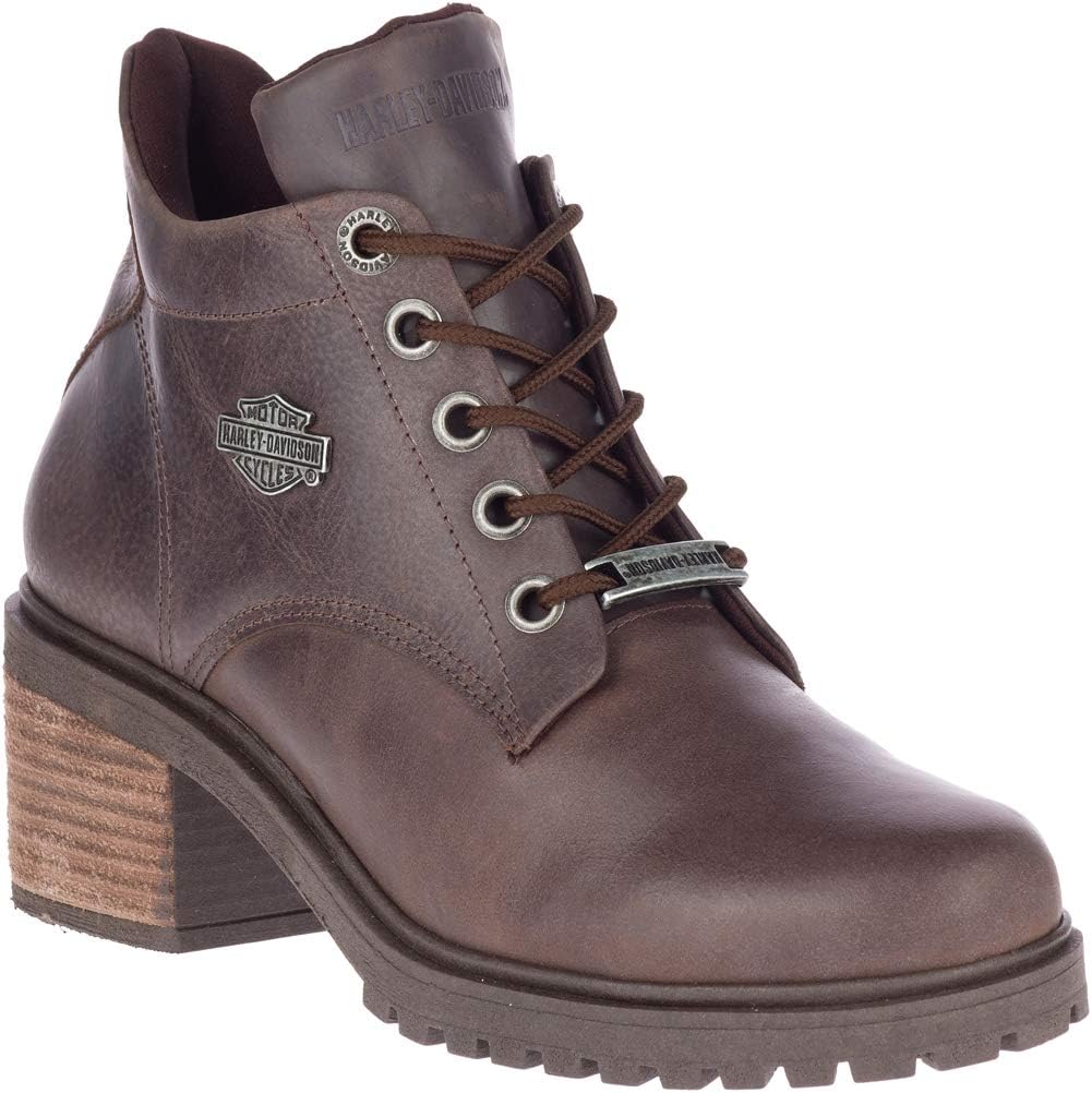 Harley-Davidson Women's Ayers 4-Inch Blue/Black or Brown Fashion Booties, D84577
