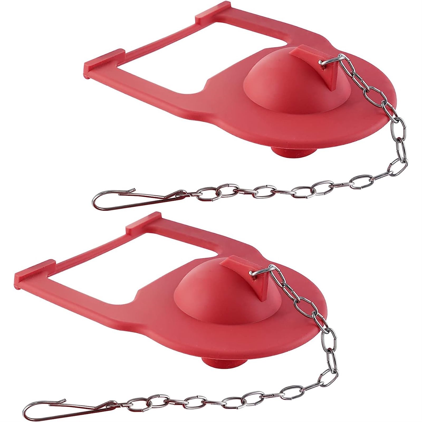 THE WHITE SHOP 2 Pack Toilet Flapper Replacement ，Toilet Flapper Replacement for 84995 and 1000490 Flapper Replacement Water Saving, High Performance, Easy to Install