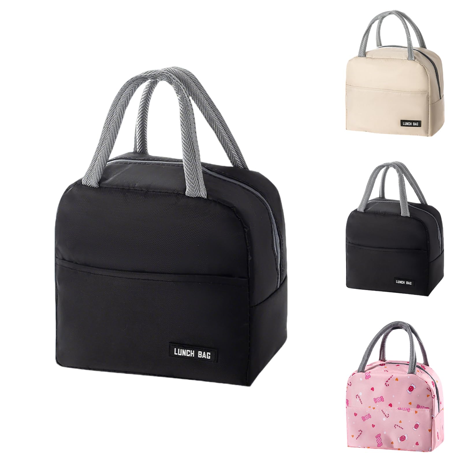 YUDANSI Insulated Lunch Bags, Thickened Aluminium Foil Small Cool Bags