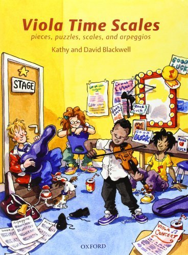 Viola Time Scales: Pieces, puzzles, scales, and arpeggios by Kathy Blackwell David Blackwell(2007-01-01)