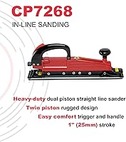 Vista 2 de Chicago Pneumatic CP7268 - Air Sander Tool, Home Improvement, Woodworking Tools, Polisher, Heavy Duty, Sanding Tool, Delta Pad, Non-Vacuum