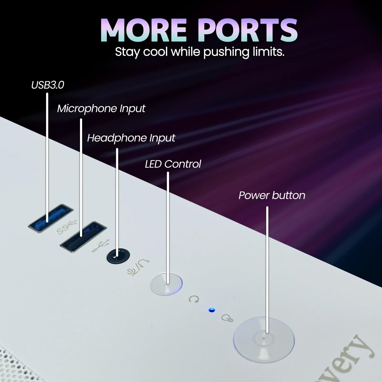 Pre Built Gaming PC Ryzen 5 5500(6Core 12Threads Up to 4.6G) 16G RAM Nvme 512G SSD RX6500XT 4G WiFi 6 Tower Desktop Computer for Home and Office