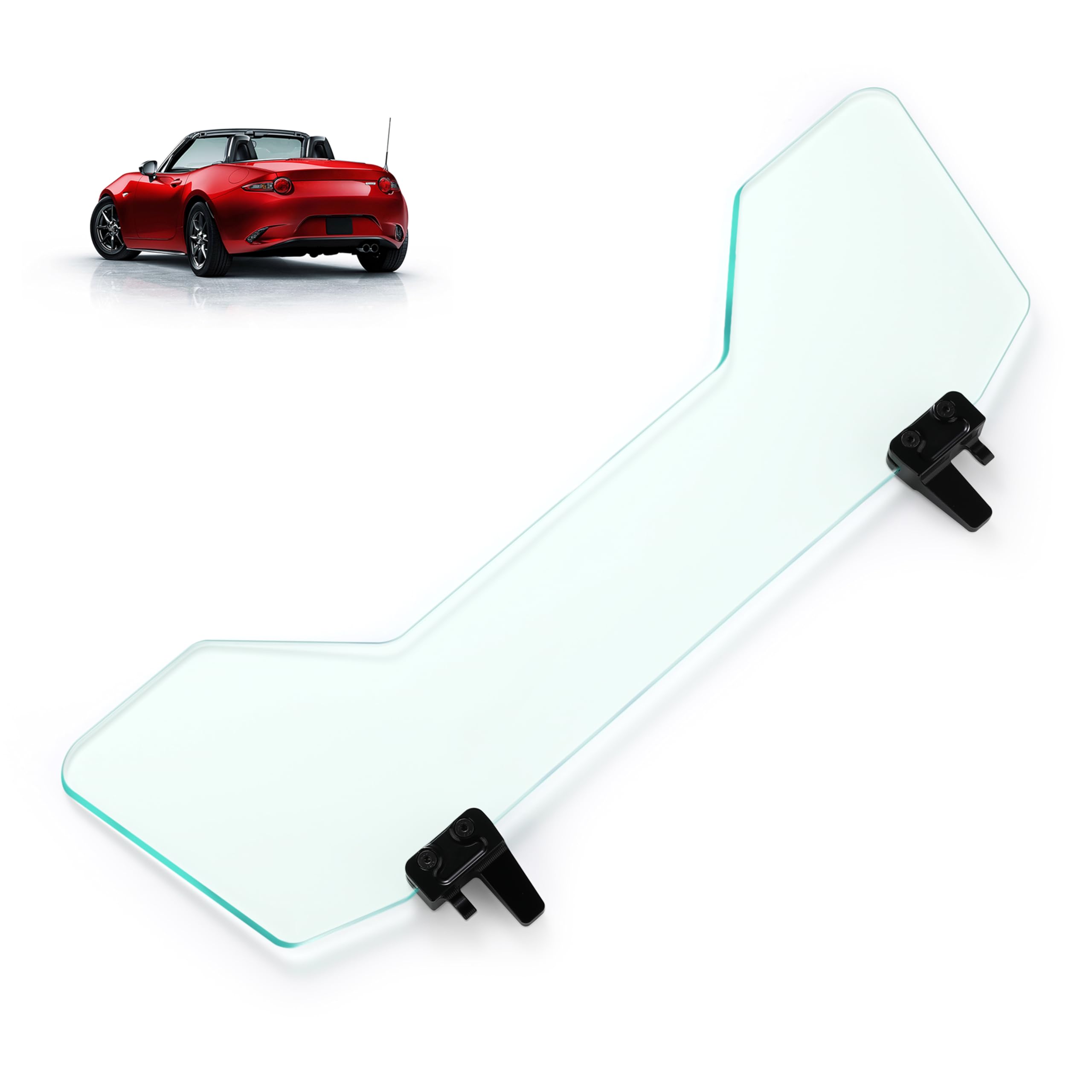 (ガラス色) ロードスター用ウインドブロッカー&リアコンソールトレー Amazon | 【OPENCAFE GARAGE】ロードスター用リアコンソールトレー（ND