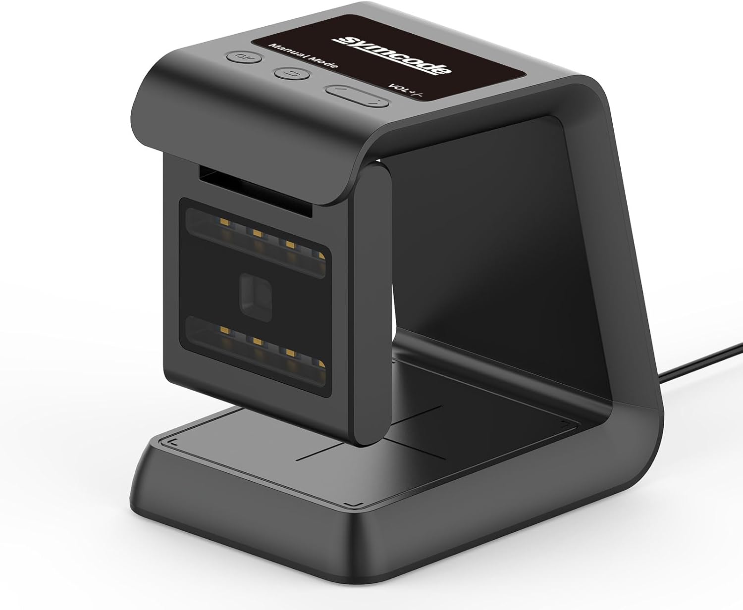 Symcode 2D QR HandsFree Barcode Scanner Omnidirectional Automatic