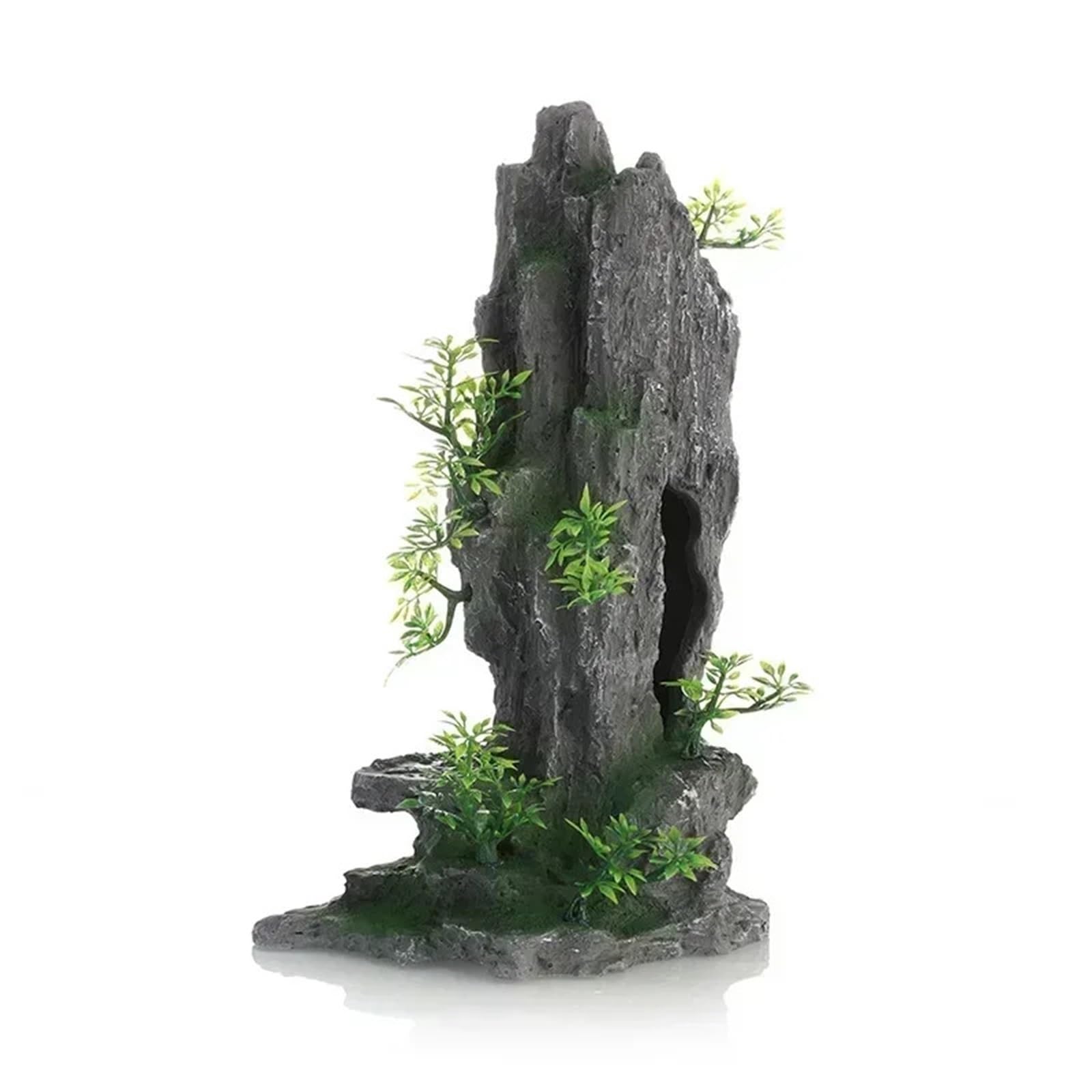 Decorazioni per Acquario Acquario Paesaggio Giardino roccioso Decorazione Piante acquatiche Pietre Ornamenti in resina d'interni Accessori for acquari
