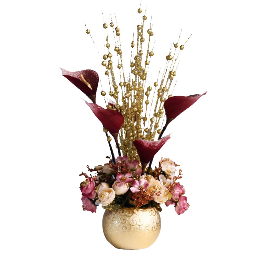 Fausse fleur de soie orchidée pour décoration de table et étagère de maison