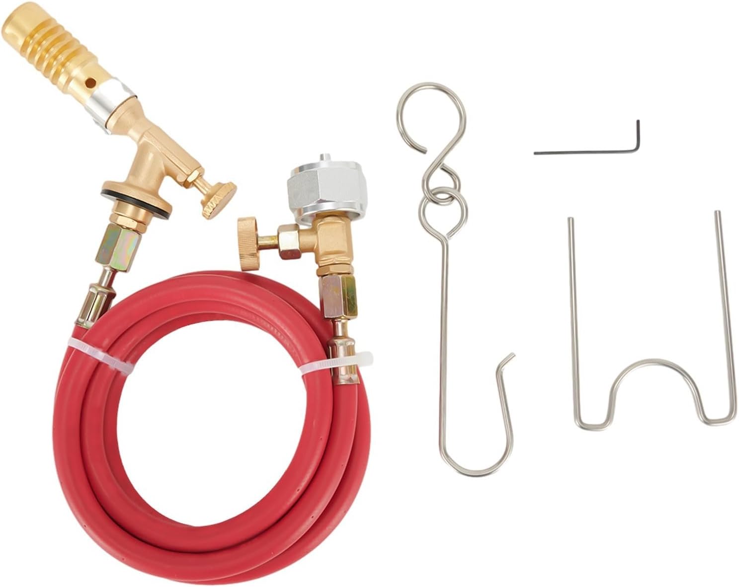 for MAPP MAP Pro Gas Propane Torch Plumbing Soldering Brazing Welding Torch 5FT Hose