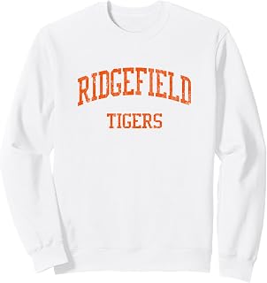 Ridgefield High School HS Ridgefield CT Vintage Sports Sweatshirt