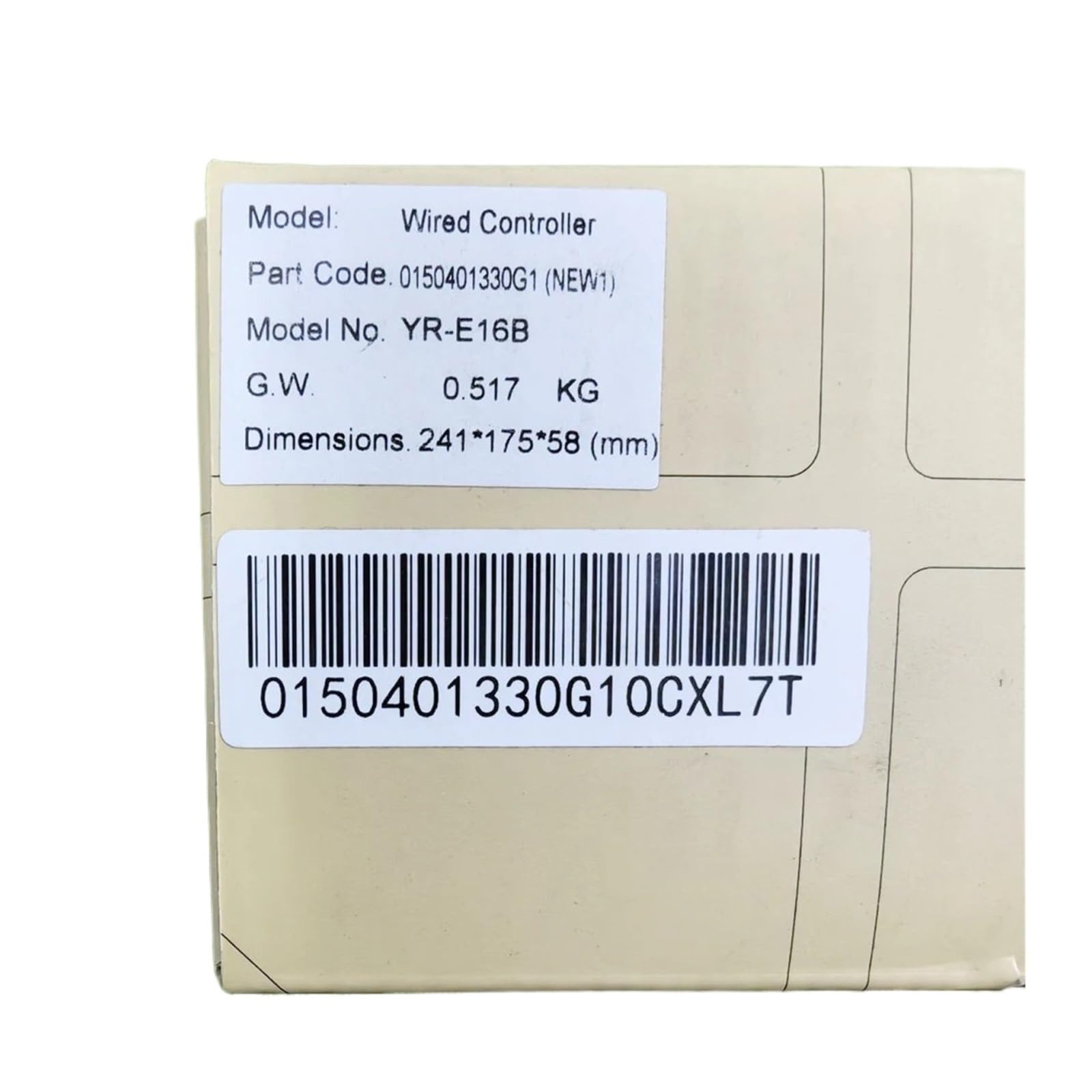 Pannello Di Controllo WIRE A Parete for Aria Condizionata Centralizzata, Compatibile Con HAIER, YR-E16B 0150401330G1 YR-16A Pannello Di Regolazione