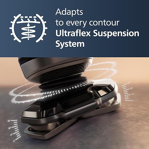 Miniatura 10 de Philips Norelco S9000 Prestige - Afeitadora recargable en húmedo y seco Edición de grado espacial