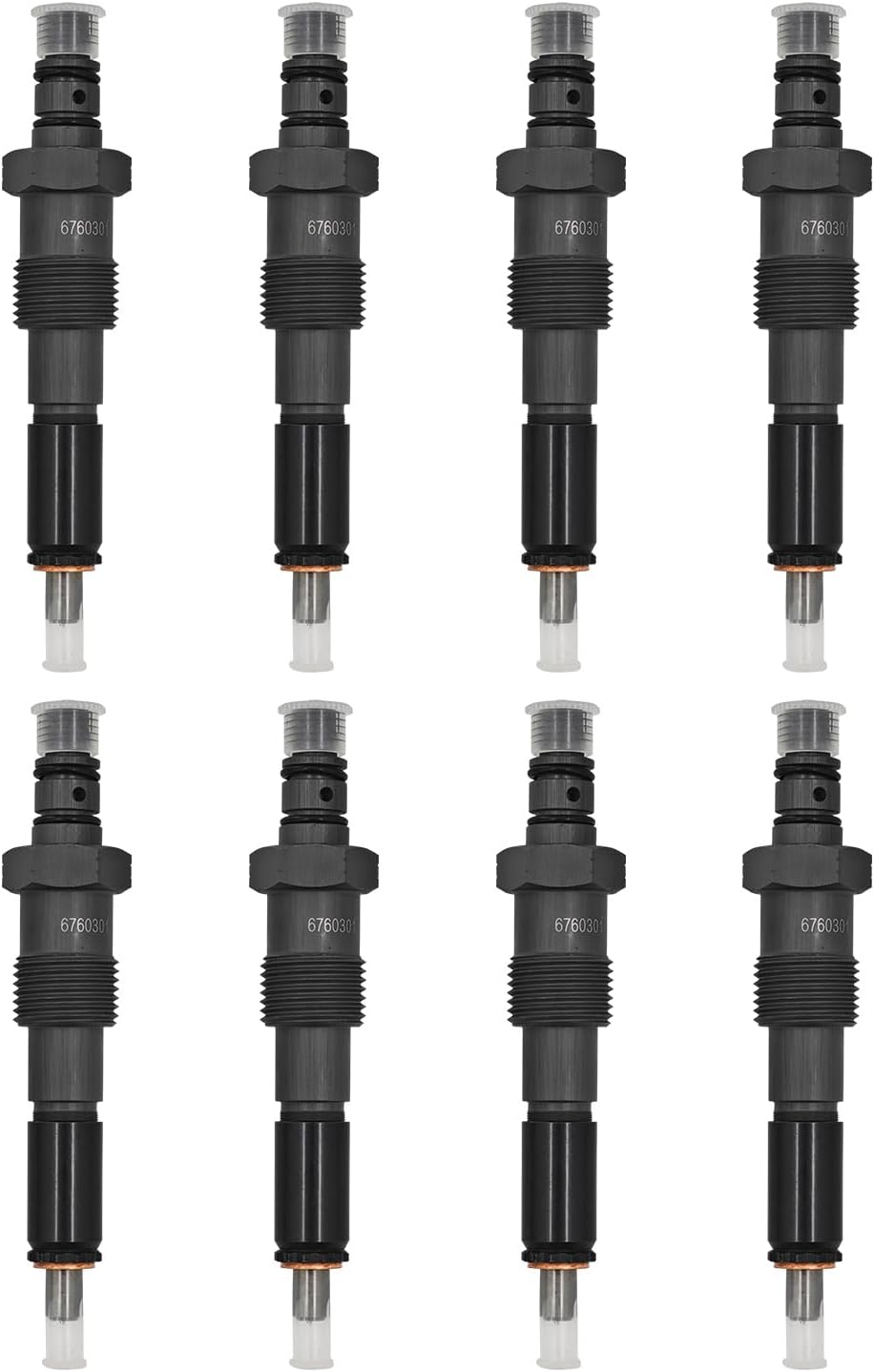 6760301 8PCS Fuel Injector Compatible withFord F250/F350 1983-1994 IDI 6.9L 7.3L NonCompatible with Powerstroke Diesel