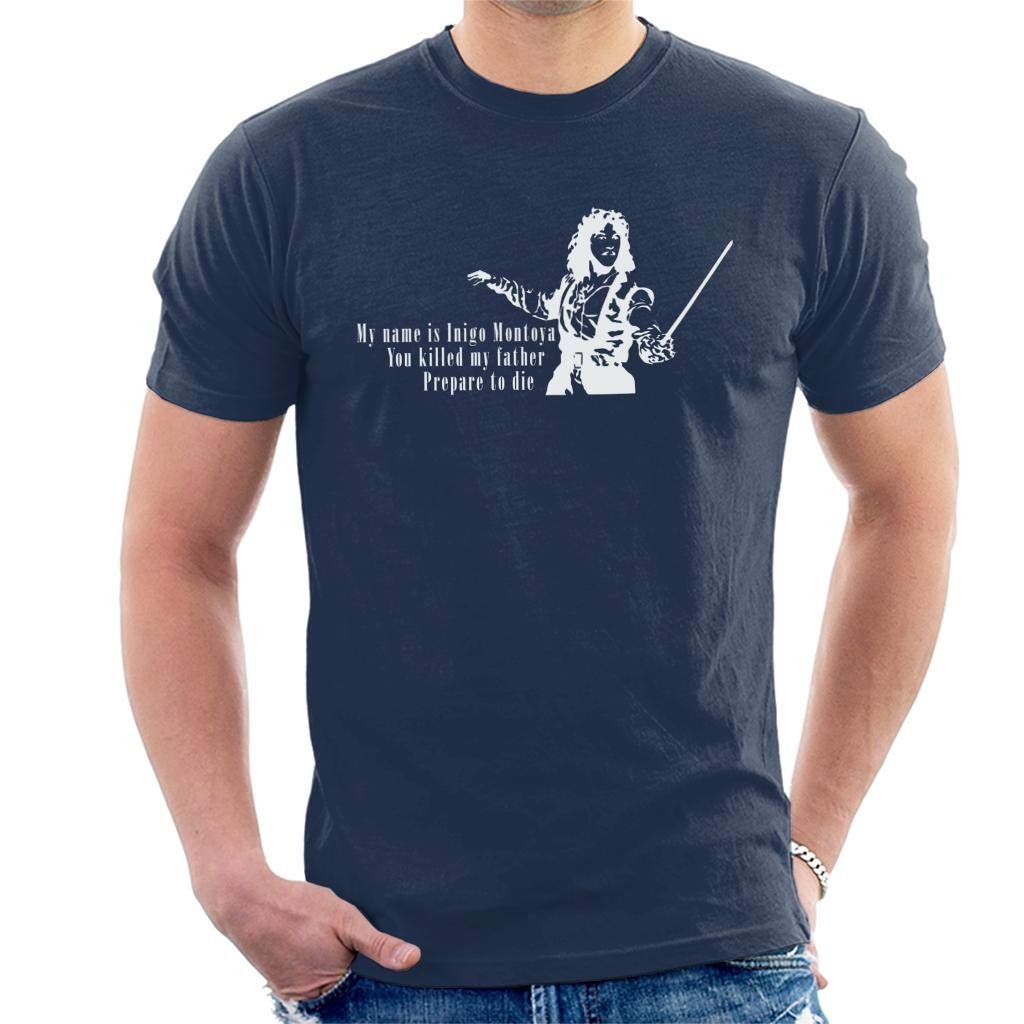 Inigo Montoya You Killed My Father Quote The Princess Bride Men's T-Shirt Navy Blue
