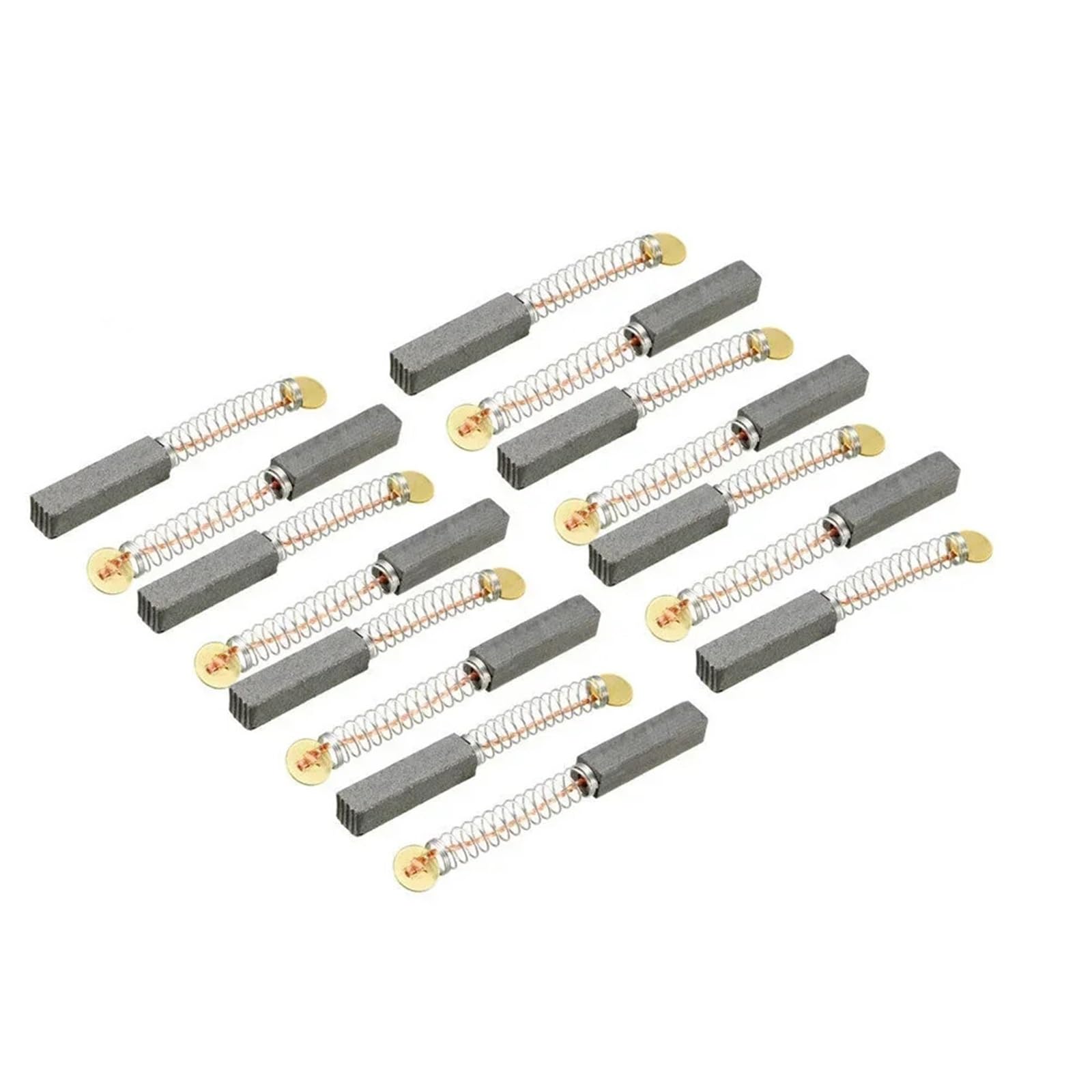 Szczotki węglowe do silnika elektrycznego, 150 szt. szczotki węglowe do silników elektrycznych, 20 mm x 5 mm x 5 mm, część zamienna szlifierki kątowe, piły ukośne, wiertarki, szczotka węglowa