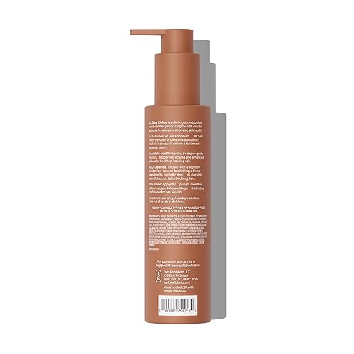 Miniatura 10 de Acondicionador espesante para el cuidado del cabello para hombres y mujeres con cabello fino o adelgazante – cirujano capilar formulado con semillas