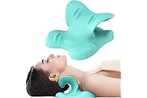 Advanced Neck Hump Remedy and Corrector: Upgraded Neck Stretcher for TMJ Pain...