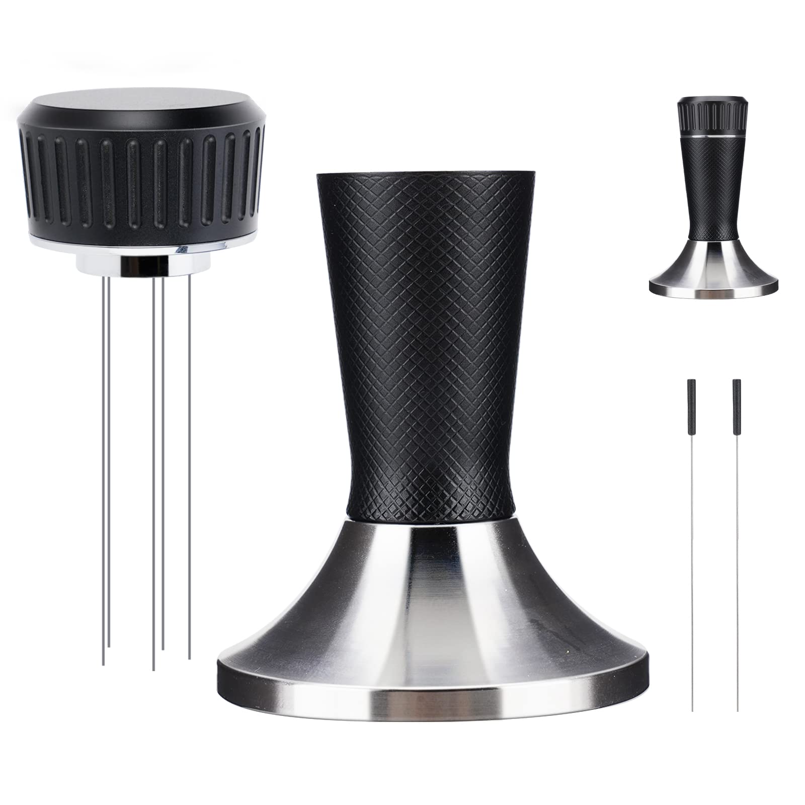 Buy 53mm Coffee Distributor & Tamper, BestMal 2 in 1 Metal Espresso