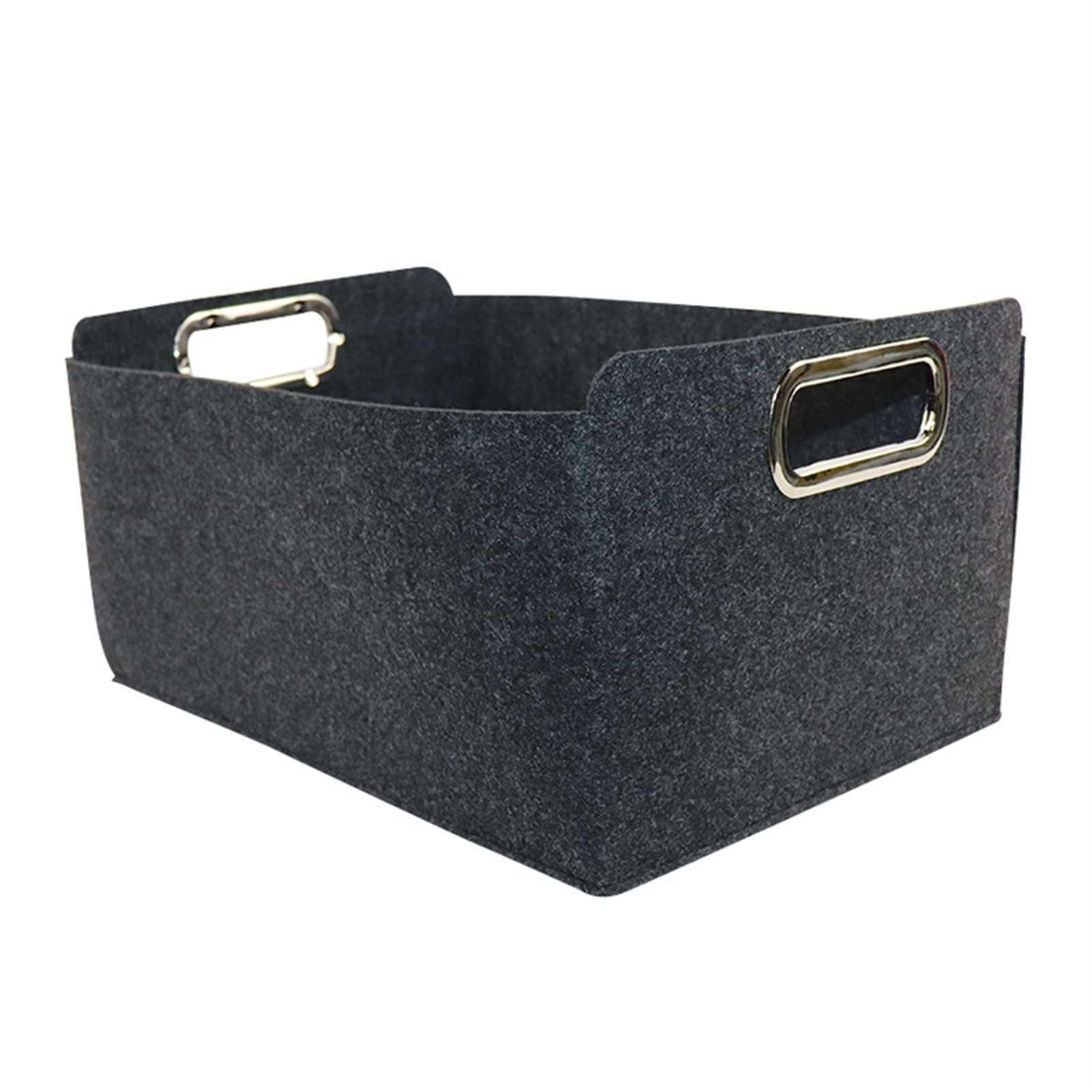 Faltbare Aufbewahrungskorb Grau Filz Stoff Schreibtisch Organizer Tidy Aufbewahrungsbox Spielzeug Kosmetiktasche Korb Sungtries Kleidung Organizer Wäschekorb für Schmutzige Kleidung