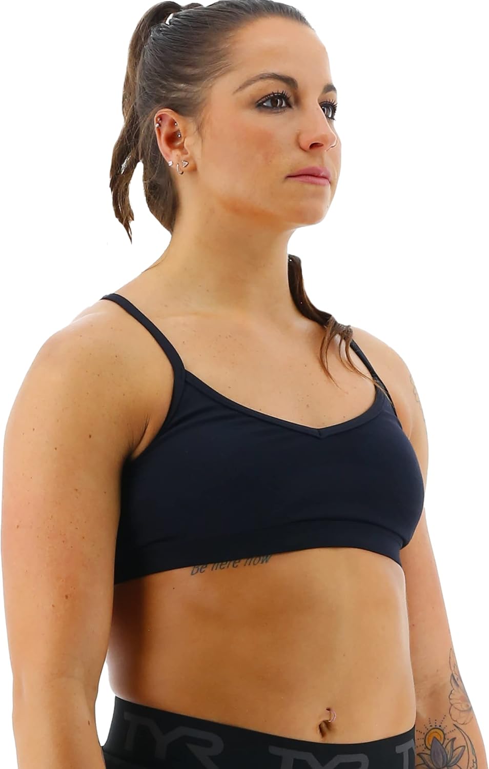 TYR Women's Racerback Athletic Performance Sports Bra