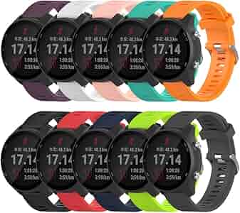 ラウンド用品・アクセサリー garmin 245 music Amazon.com: Band for Garmin Forerunner 245, Soft Silicone
