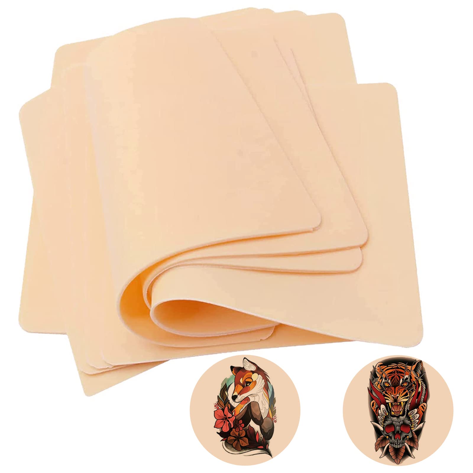 Buy Blank Tattoo Practice Skins CINRA 5Pcs Tattoo Skin Practice 1mm