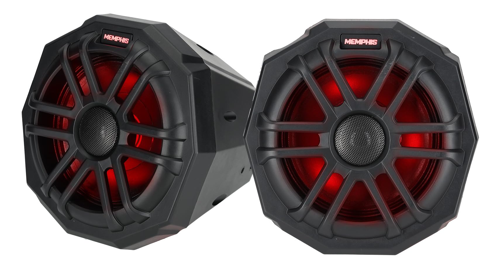 Memphis Audio TLN65FE 6.5-Inch Speaker Pods, Plug-and-Play Design, Durable Build, Clear Sound, Perfect for 2019+ Honda Talon Owners