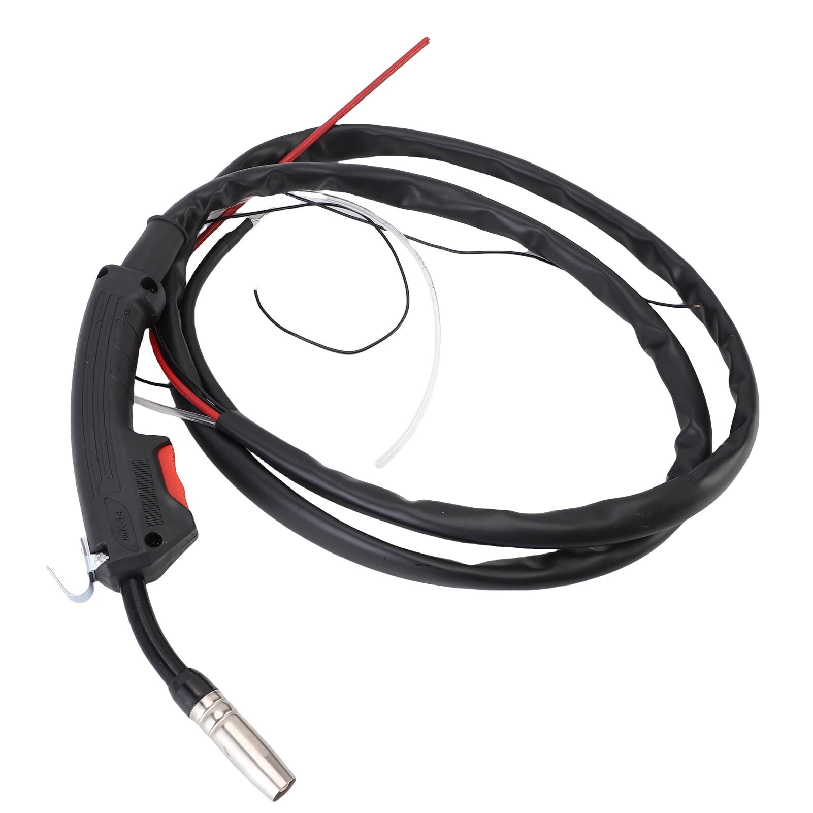 Sxhlseller Kit Torcia per Saldatura Mig Confortevole Design Ergonomico Gruppo Pistola di Saldatura Protettiva per Gas CO2 per Mig 130, Filo da 0,8-1,2 Mm, per Applicazioni di Ripa