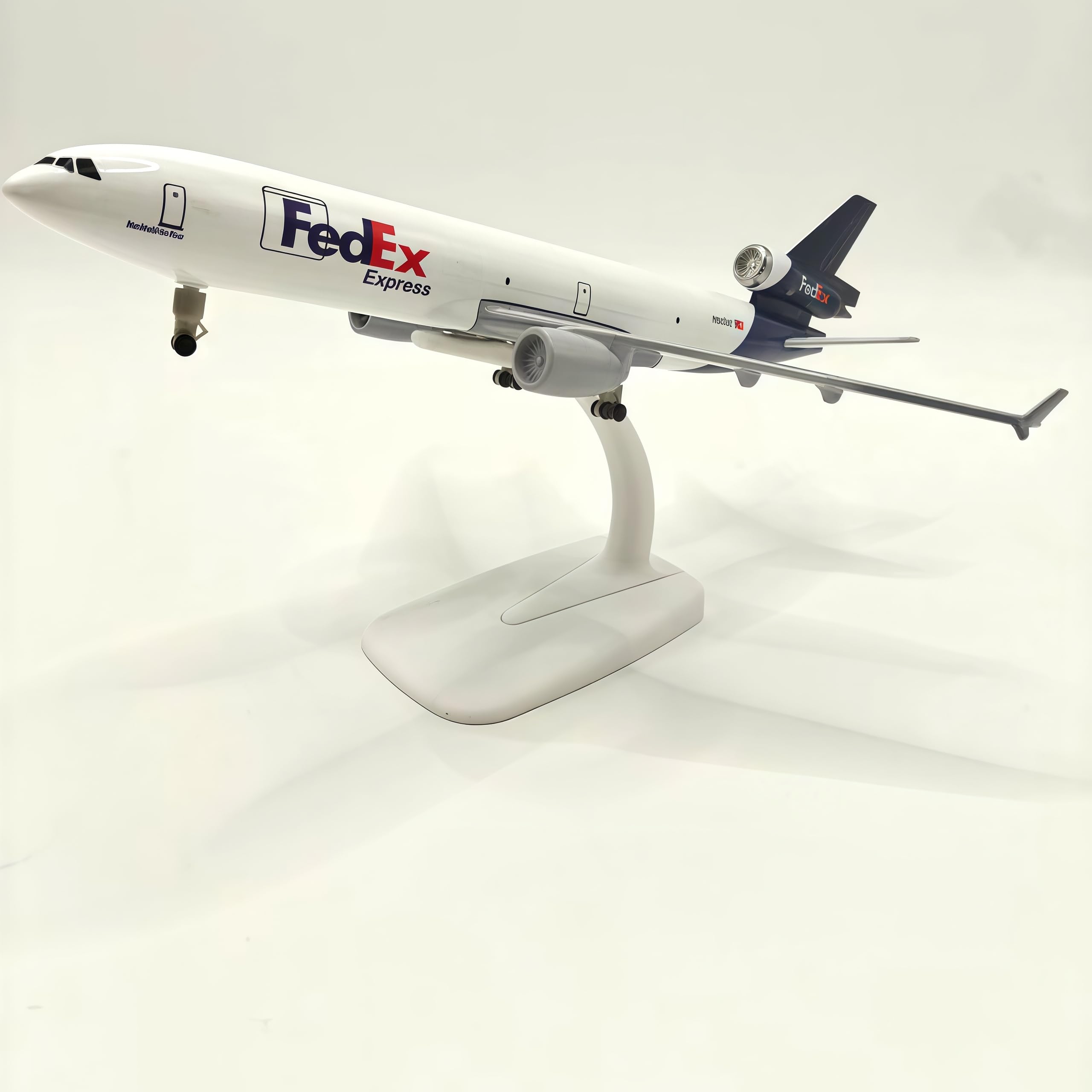 LGSRSNXHTX 20cm MD 11 Fedex Diecast Metal Airplane Model Aircraft Model With Stand For Aviation Enthusiast Gift,Model aircraft collection