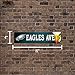 Rico Industries NFL Philadelphia Eagles 16-Inch Plastic Street Sign Décor