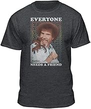 Bob Ross Everyone Needs A Friend Graphic T-Shirt