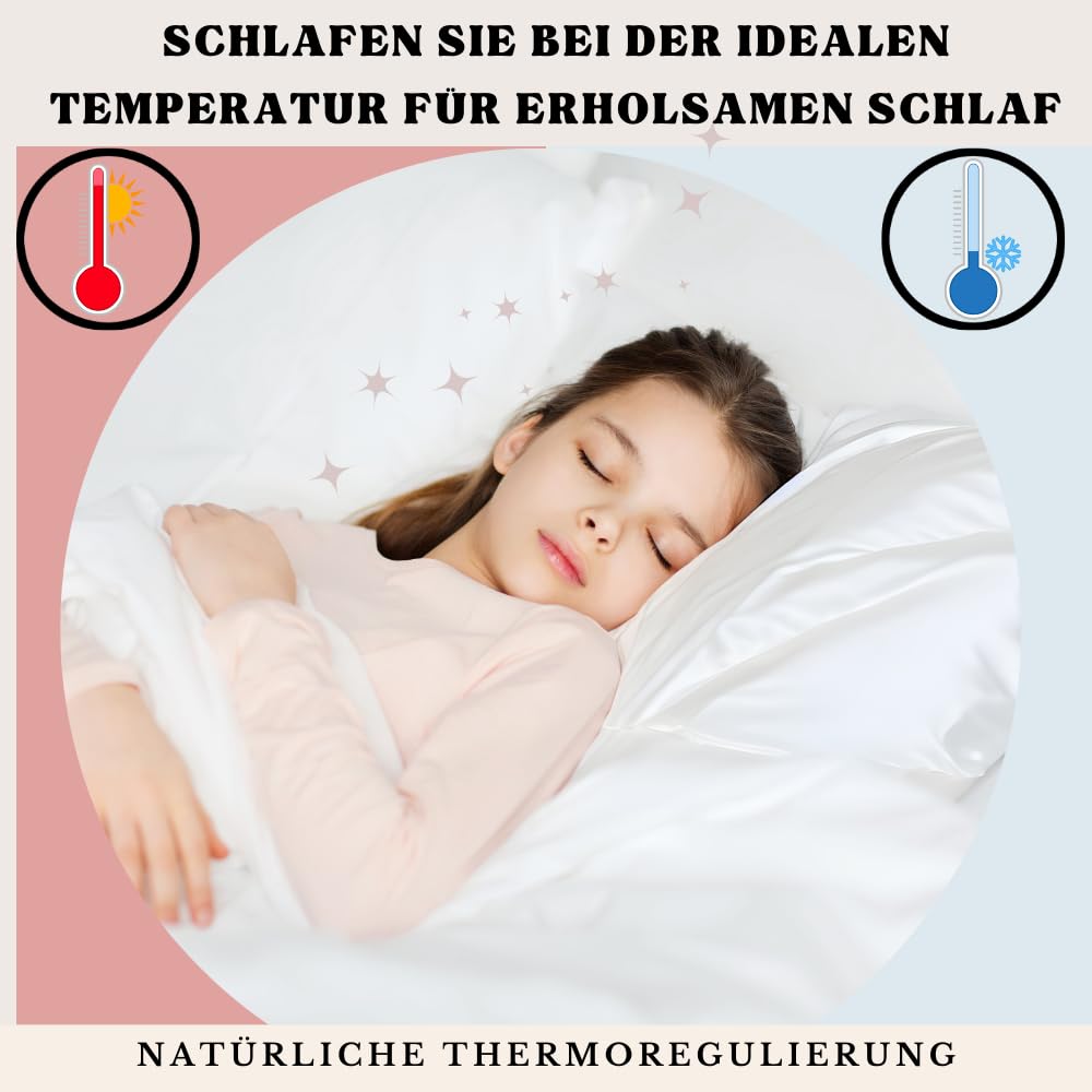 Seidenkissenbezug 100% Maulbeerseide, 25 Momme, Naturweiß, 40 x 60 cm