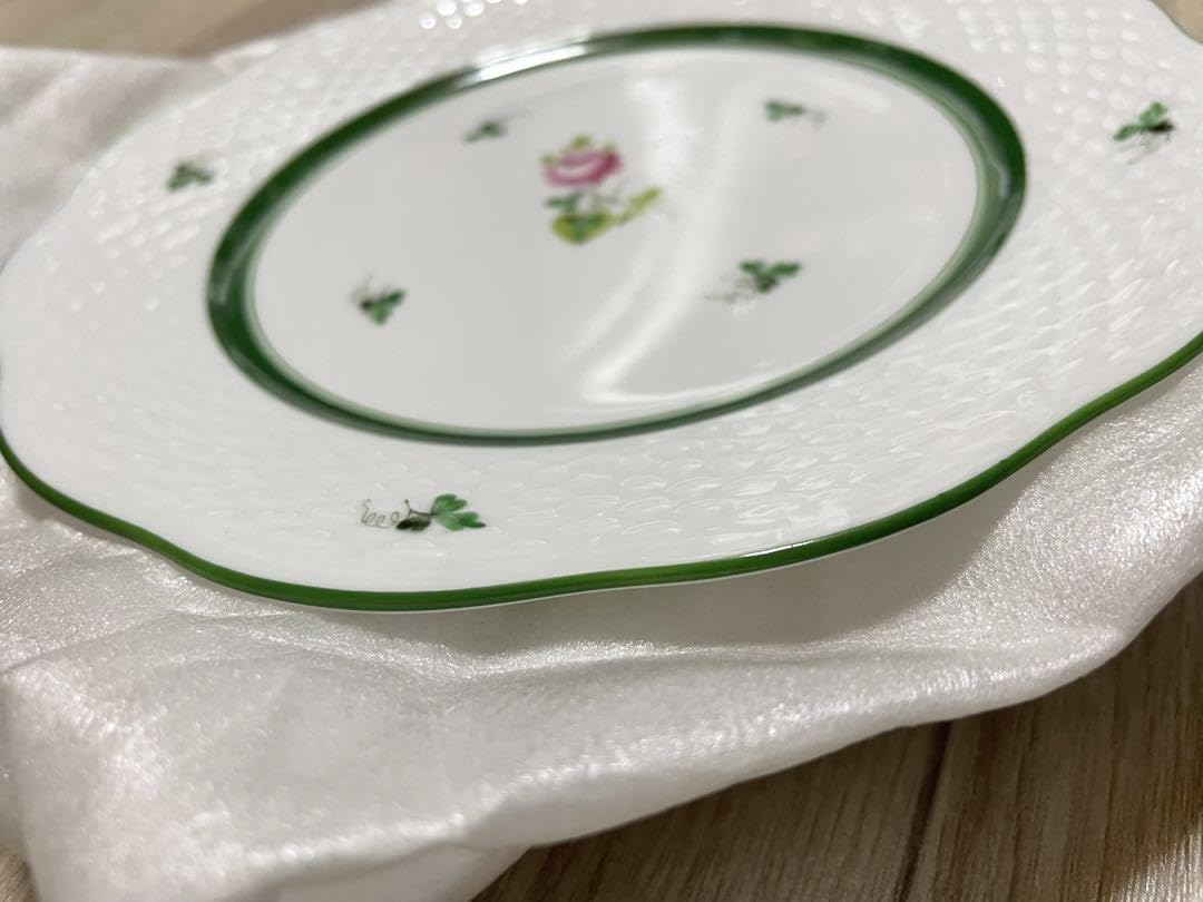 Amazon.co.jp: HEREND ヘレンド ウィーンの薔薇 19cm ケーキプレート皿 