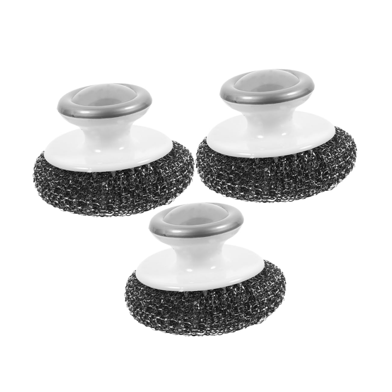 Amosfun 4 Sätze Spülbürste Kitchen Brush Küchenschwamm Topfreiniger Stahlwolle Spülbeckenbürste Geschirrbürste Kleine Reinigungsbürste Bürste Zum Geschirrspülen Stahldraht 3 Stück * 4