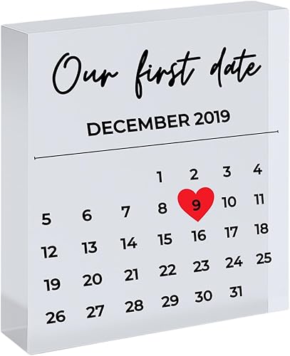 Personalized Calendar Gift Keepsake - Romantic Gift, Wedding Gifts, Gift for Him, Gift for Anniversary, Couples Gift, Gifts for Wife and Husband