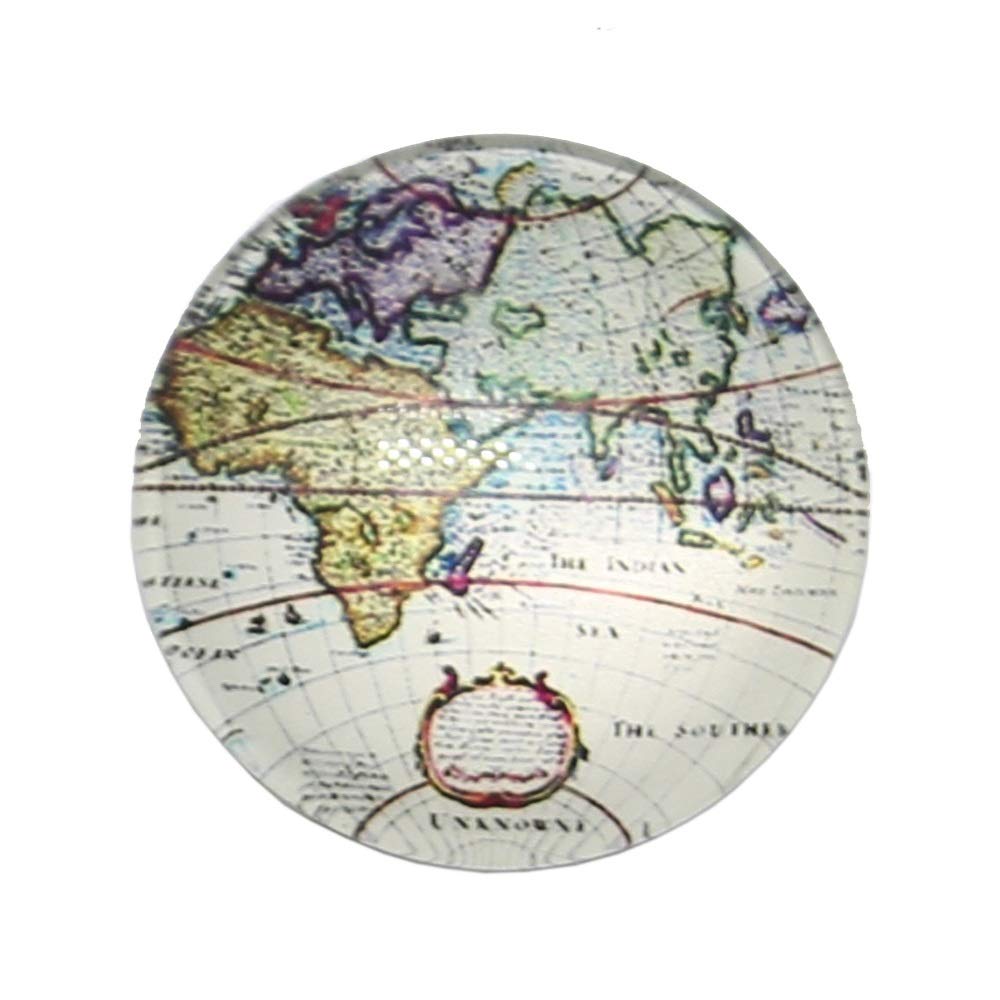 Amazon.co.jp: H 10ピース25mm混合地球世界地図手作りカボコンズガラス